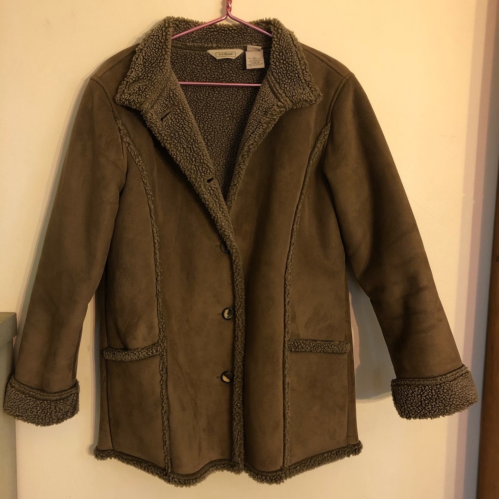 L.L. Bean sherpa coat